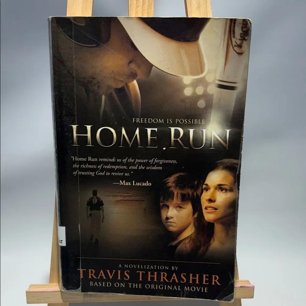 Home Run by Travis Thrasher - Brown/Black Cover